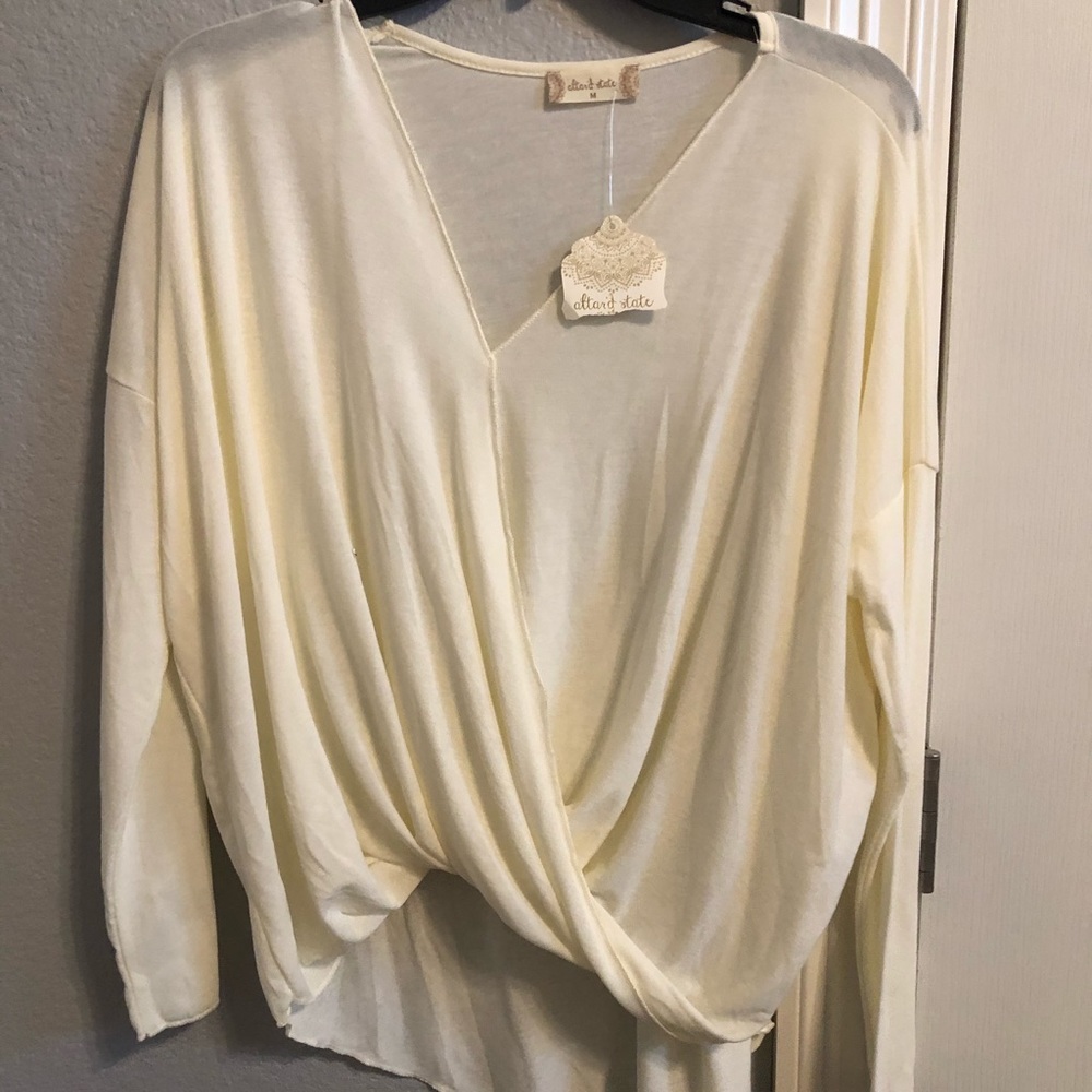 Altar’d state long sleeve blouse